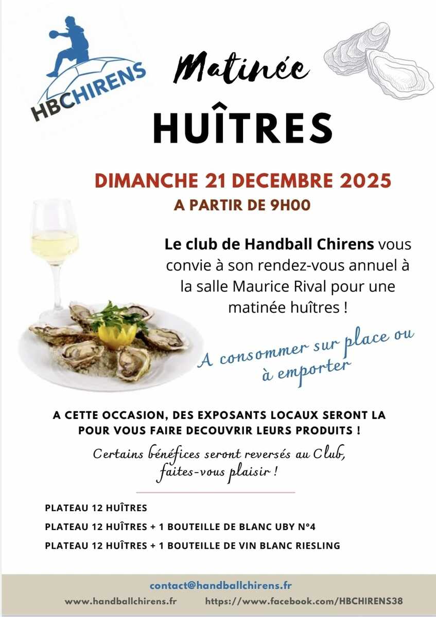 Mâtinée Huîtres