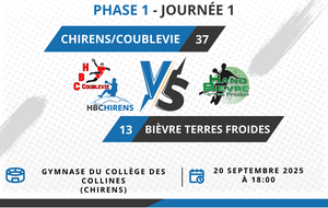 [SENIOR] Chirens/Coublevie VS Bièvre Terres Froides
