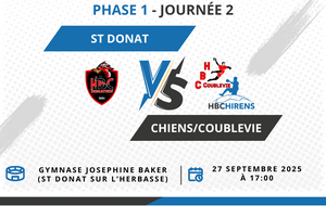 [SENIOR] St Donat VS Chirens/Coublevie