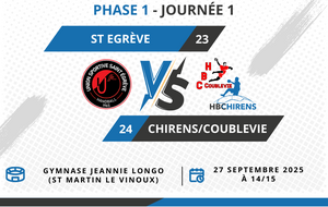 [M15F] Match - St Egrève VS Chirens/Coublevie