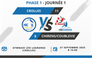 [M13F] Match - Crolles VS Chirens/Coublevie
