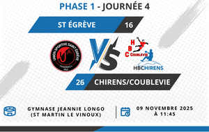 [M13M] Match - St Egrève VS Chirens/Coublevie