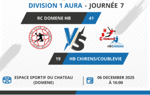 [M15F] Match - Domène VS Chirens/Coublevie