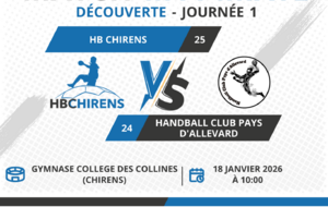 [M11 Mixte] Match - Chirens VS Pays d'Allevard