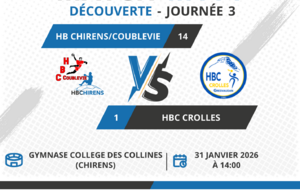 [M11F] Match - Chirens/Coublevie VS Crolles