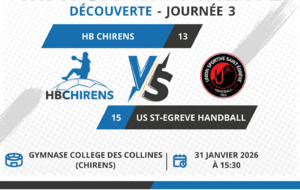 [M11 Mixte] Match - Chirens VS St Egrève