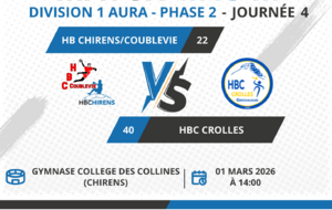 [M15M] Match - Chirens/Coublevie VS Crolles