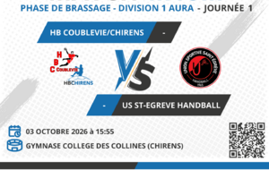 [M18M] Match - HB Coublevie/Chirens VS St Egrève
