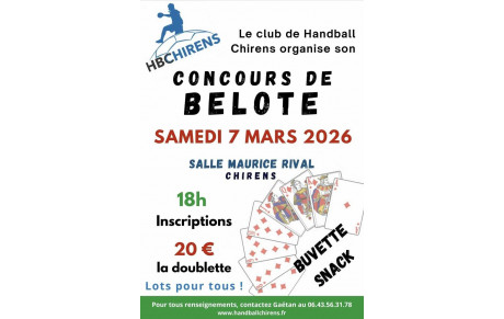Concours de Belotte du HBC